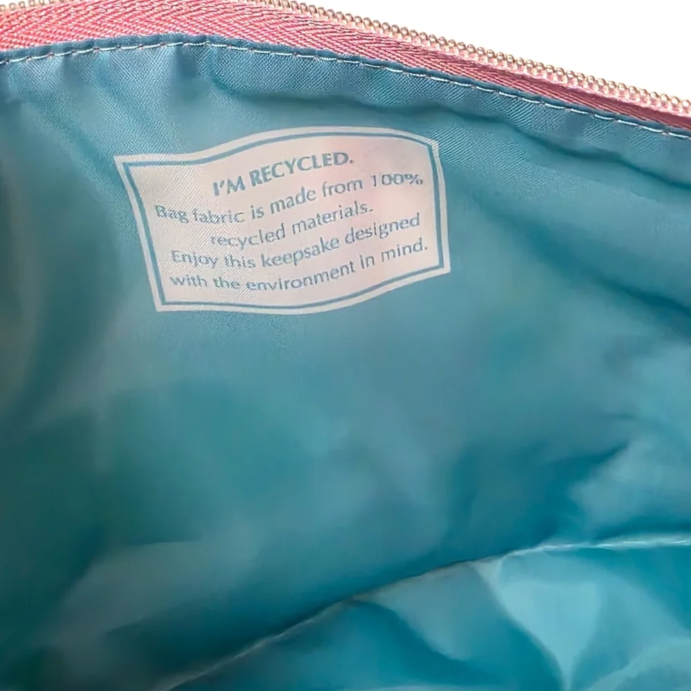 Estée Lauder x R. Toledo Tropical Bird Parrot Palm Print Cosmetic Pouch